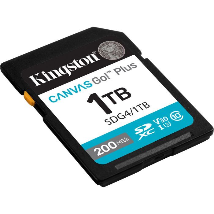Карта памяти Kingston 512GB SDXC сlass 10 UHS-I U3 V30 Canvas Go Plus G4 (SDG4/512GB) изображение 2