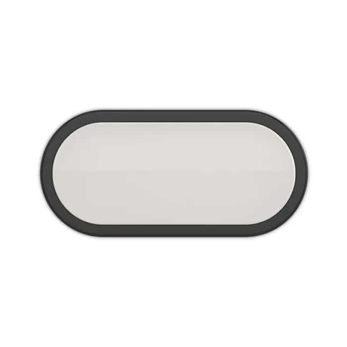 Світильник ELM OVAL-12 6500 IP54 чорн. ELM (26-0018)