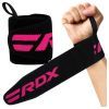 Бинт для спорта RDX W2 Gym Wrist Wraps Pink Pro (WAH-W2P)