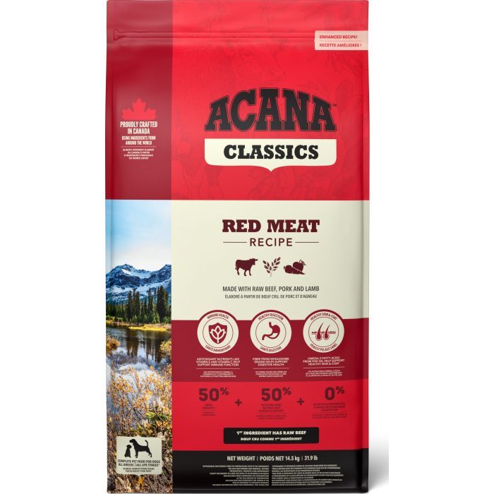 Сухой корм для собак ACANA Red Meat Recipe 17 кг (0064992561178)