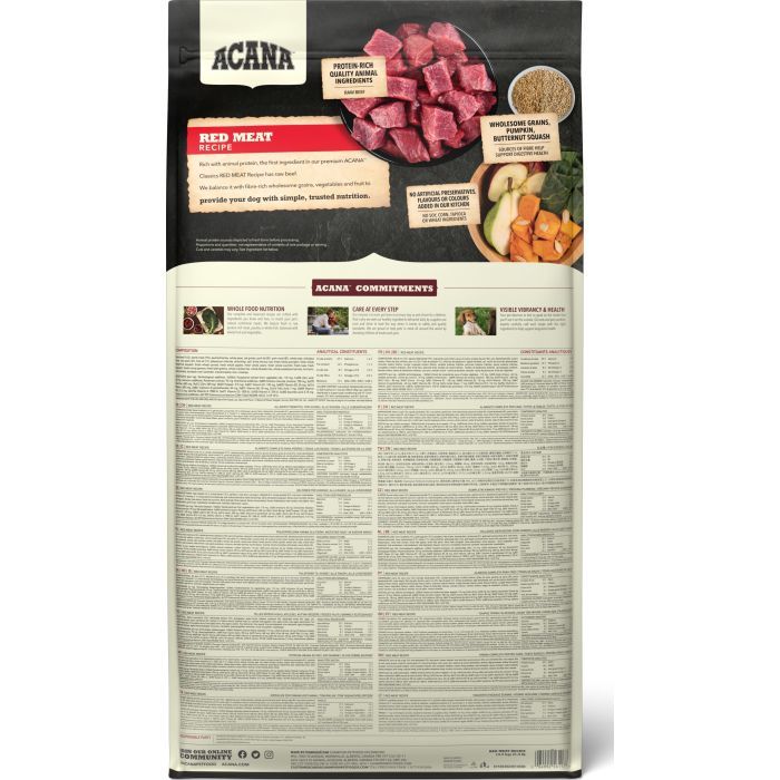 Сухой корм для собак ACANA Red Meat Recipe 17 кг (0064992561178) изображение 4