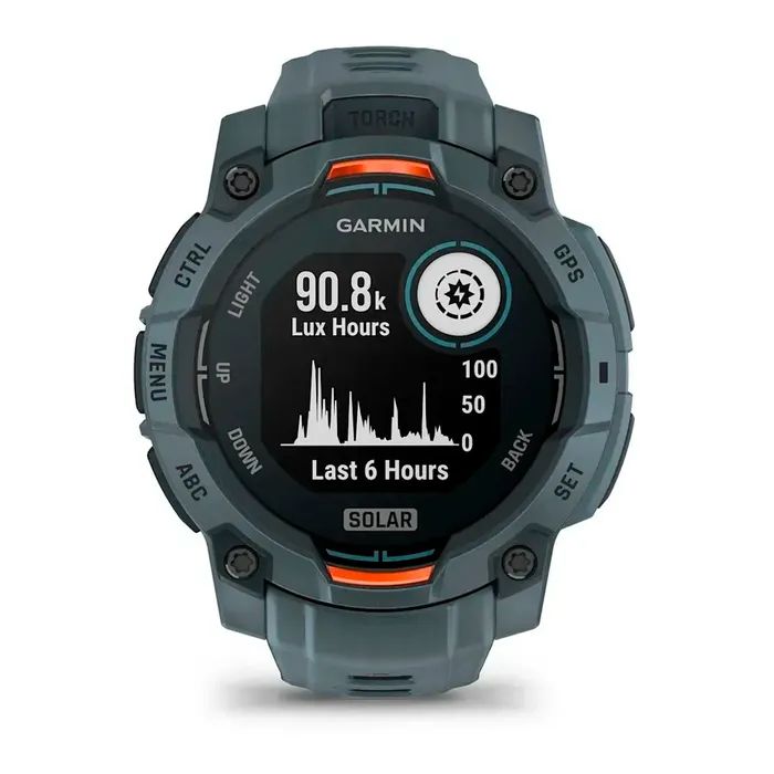Смарт-часы Garmin Instinct 3, 45mm, Solar, Twilight Bezel w/Twilight Band, GPS смарт-годинник (010-02934-01) изображение 3