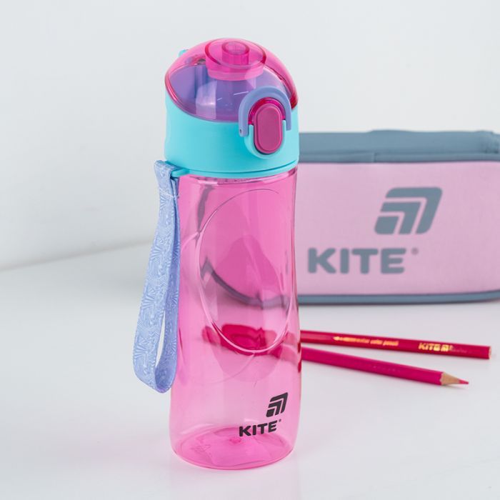 Поїльник-непроливайка Kite 530 мл, сіра (K25-400-2) зображення 3