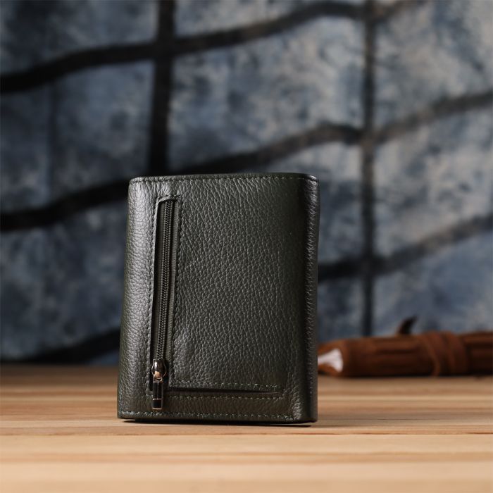Кошелек ST Leather Из натуральной кожи Зеленый (23074) изображение 10
