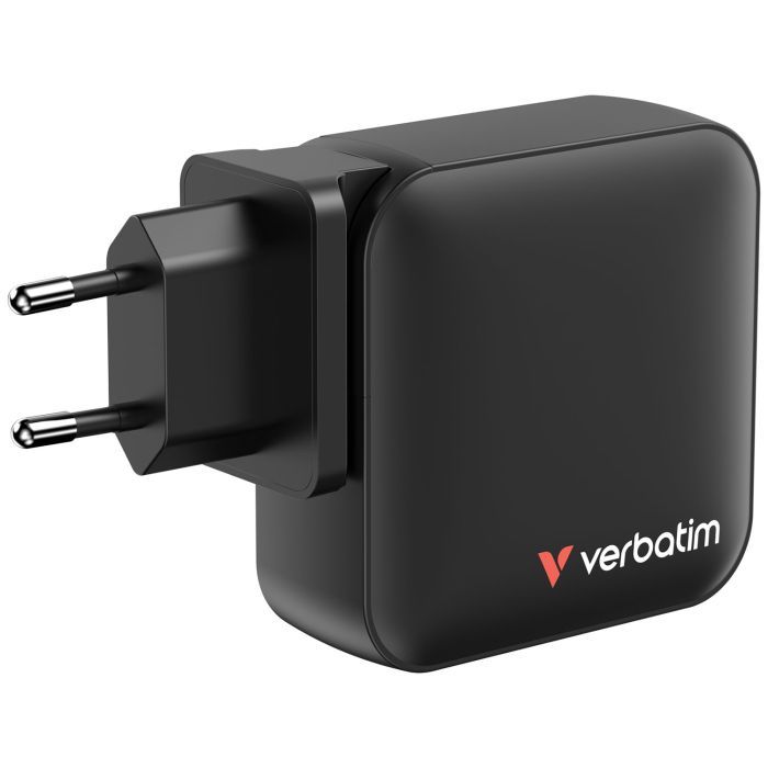 Зарядное устройство Verbatim MiniGaN 165 W 4 ports (3xUSB-C/1xUSB-A) (32216) изображение 2