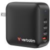 Зарядное устройство Verbatim MiniGaN 165 W 4 ports (3xUSB-C/1xUSB-A) (32216)
