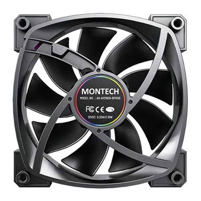 Кулер для корпуса MONTECH AX120(B3I1) изображение 7