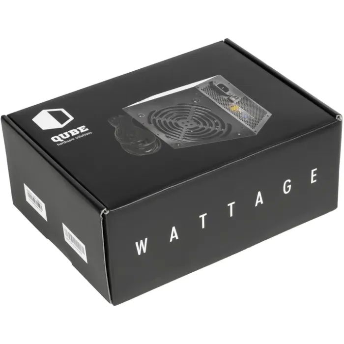 Блок питания Qube 600W (QBC-GPS600A12Bulk Black) изображение 9