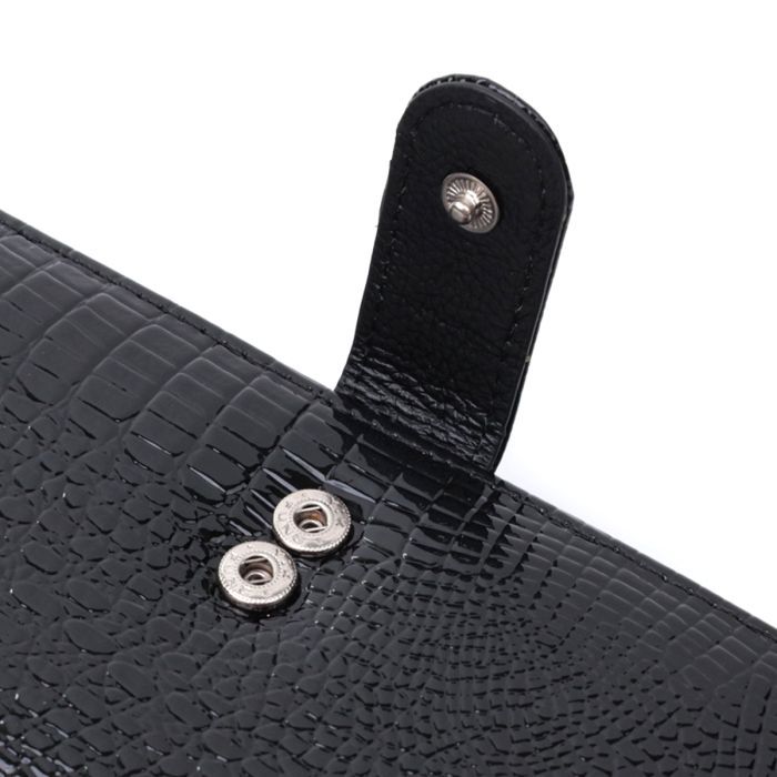 Гаманець ST Leather Шкіряний Чорний (22683) зображення 5