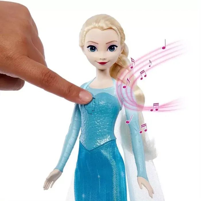Кукла Disney Frozen Поющая Эльза Английская версия Let it go (JFH84) изображение 5