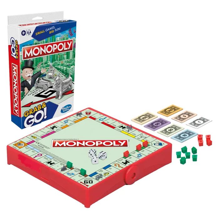 Настольная игра Hasbro дорожная Монополия настольная (F8256)