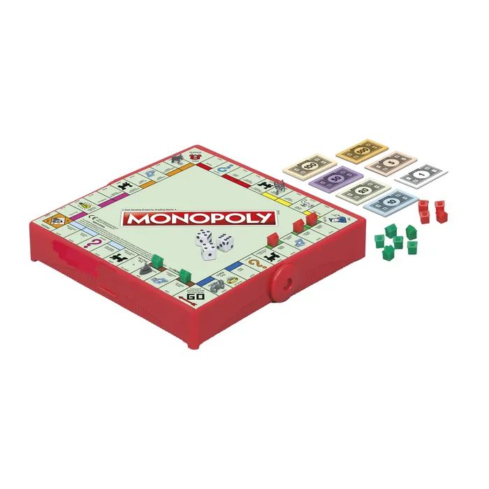 Настольная игра Hasbro дорожная Монополия настольная (F8256) изображение 2