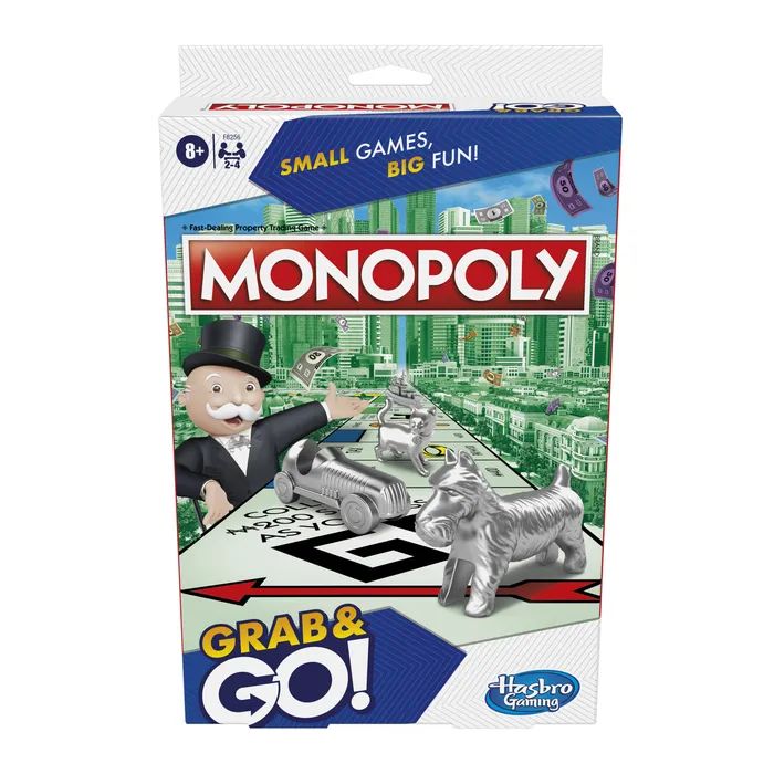 Настольная игра Hasbro дорожная Монополия настольная (F8256) изображение 3
