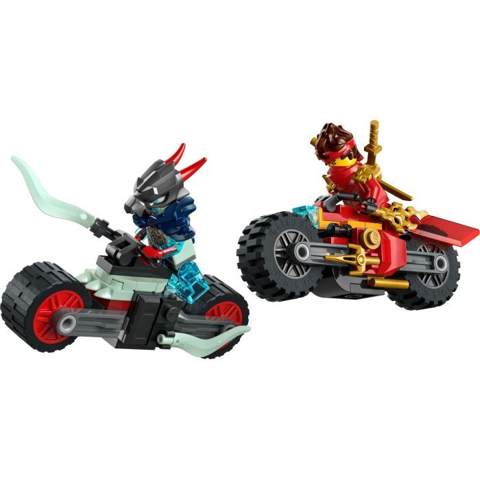 Конструктор LEGO NINJAGO Скоростная гонка Кая на мотоцикле (71838) изображение 2