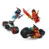 Конструктор LEGO NINJAGO Скоростная гонка Кая на мотоцикле (71838) изображение 3
