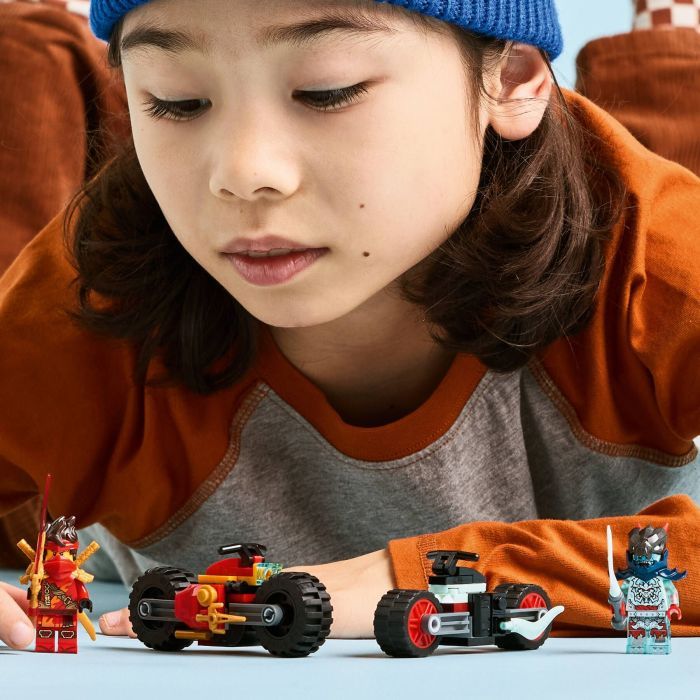 Конструктор LEGO NINJAGO Скоростная гонка Кая на мотоцикле (71838) изображение 8