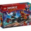 Конструктор LEGO NINJAGO Скоростная гонка Кая на мотоцикле (71838)