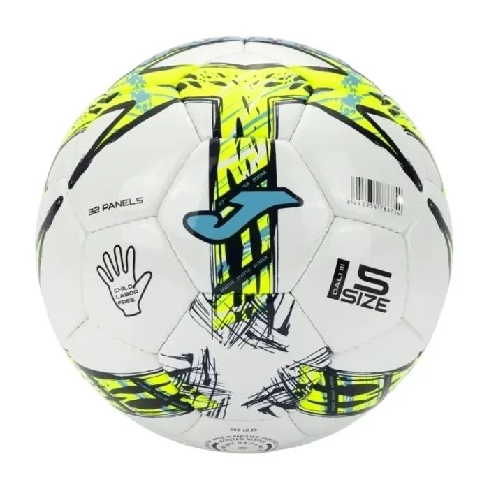 М'яч футбольний Joma Dal III (401412.216) Уні 4 Біло-салатовий (8445954786761) зображення 2