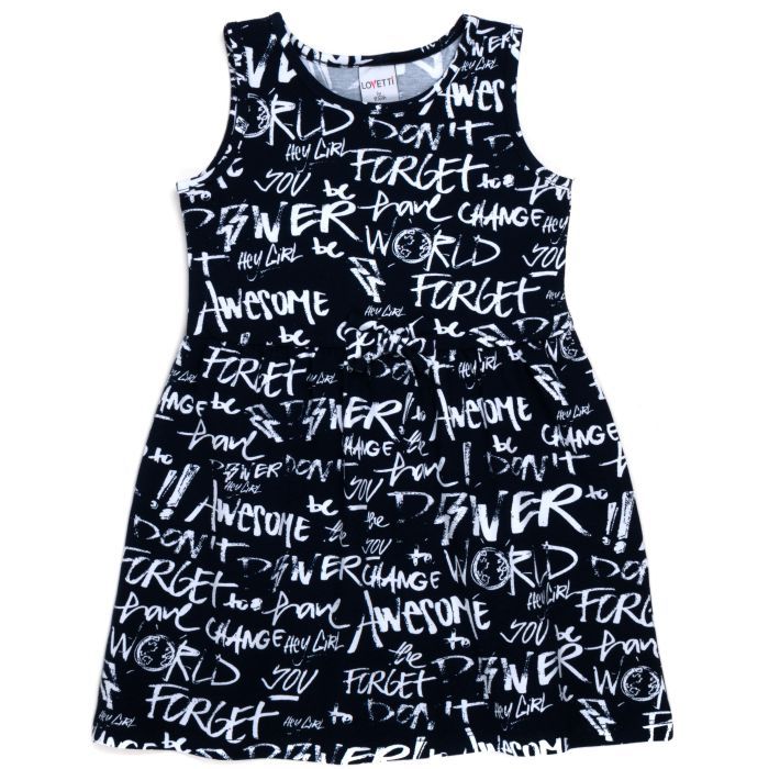 Платье детское Lovetti трикотажное (5758-58-110G-blue)