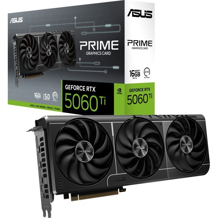 Відеокарта ASUS GeForce RTX5060Ti 16Gb PRIME (PRIME-RTX5060TI-16G) зображення 10