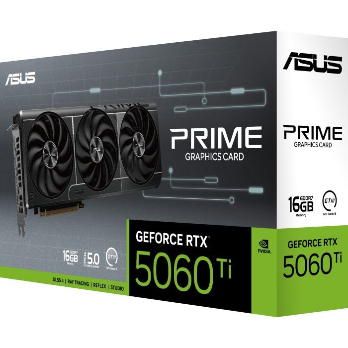 Відеокарта ASUS GeForce RTX5060Ti 16Gb PRIME (PRIME-RTX5060TI-16G) зображення 9