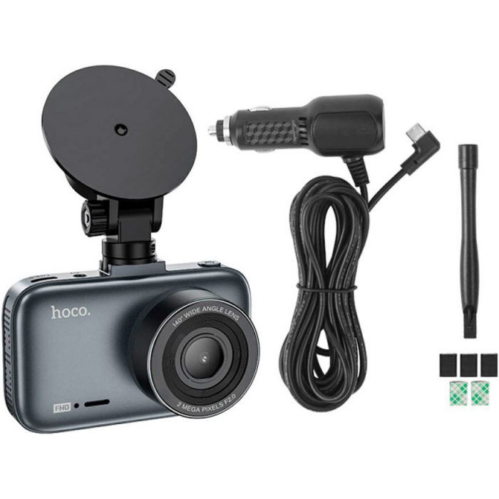 Відеореєстратор HOCO DV5 Driving recorder with 3-inch display (6942007619738) зображення 6