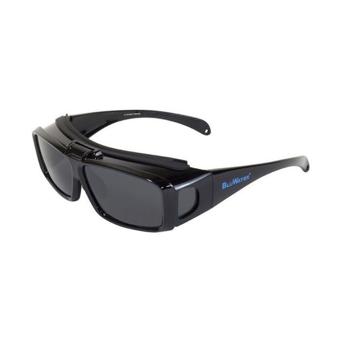Солнцезащитные очки BluWater Flip-IT Polarized Серые (4ФЛИП-20П)