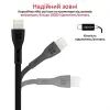 Дата кабель USB 2.0 AM to Lightning 1.2m 2A PowerBeam-i black Promate (powerbeam-i.black) зображення 4