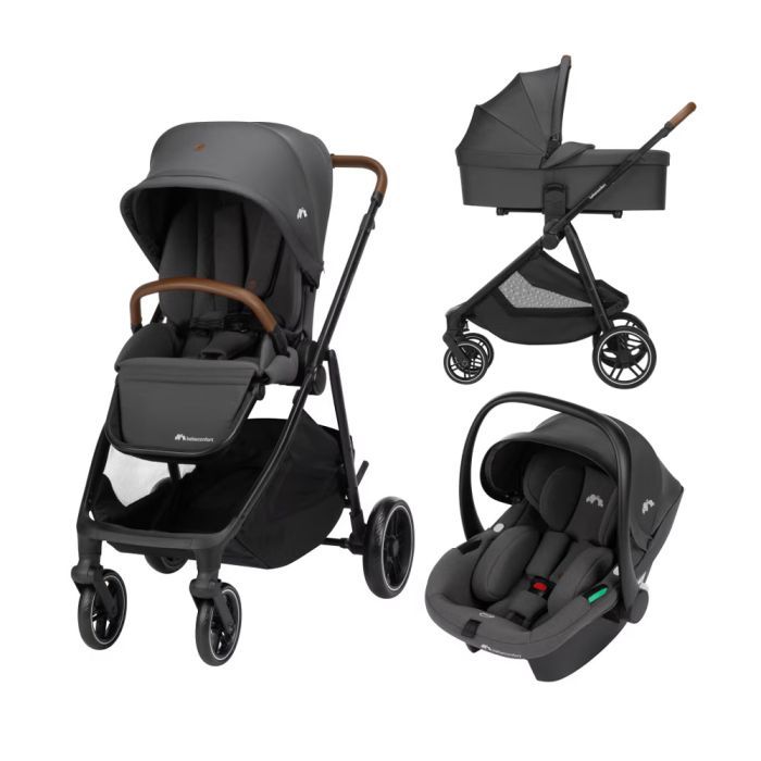 Коляска Bebe Confort 3 в 1 LUVIA TRIO (Mineral Graphite) (1994153210)