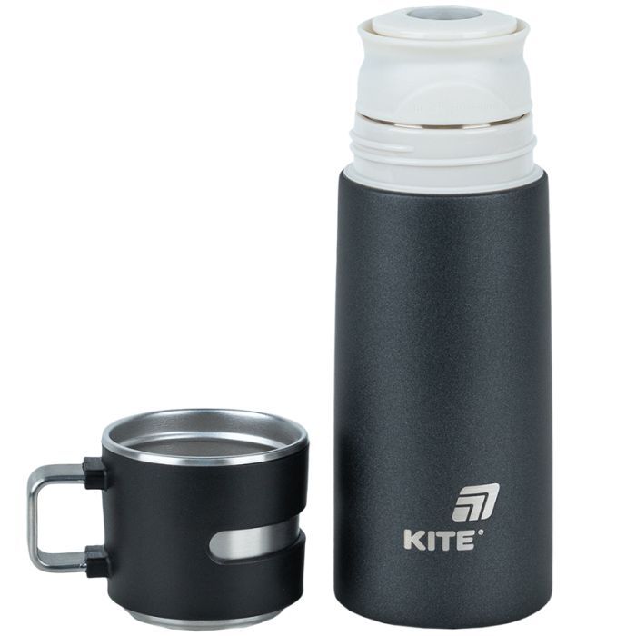 Термос Kite 350 мл чорний (K25-1223-1) изображение 2