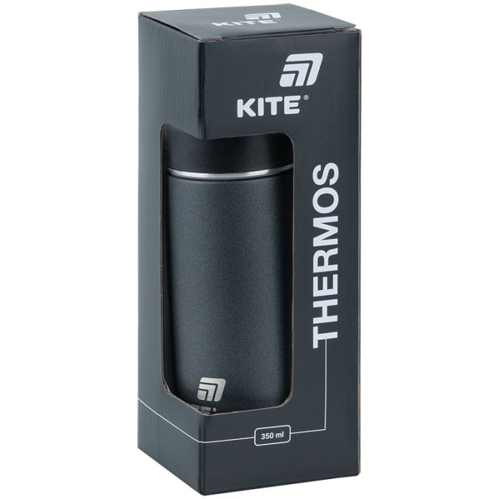 Термос Kite 350 мл чорний (K25-1223-1) изображение 4