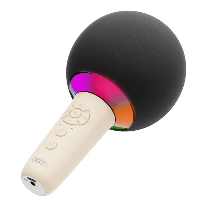 Микрофон XO BE50 Bluetooth, AUX, LED Beige (BE50.beige) изображение 2