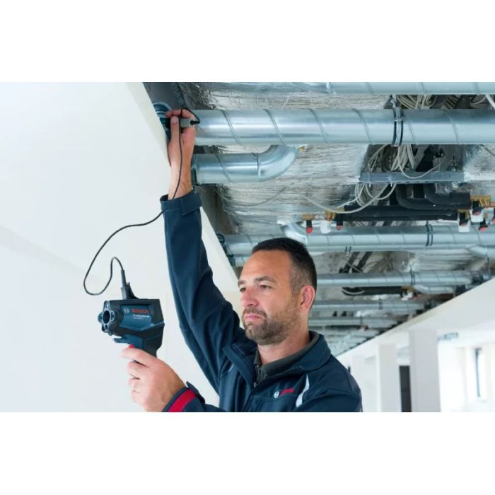 Пірометр Bosch Professional GIS 1000C, -40град. до +1000град., .0.2град., IP54, 0.54кг, кейс (0.601.083.301) зображення 4