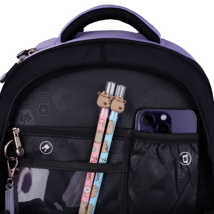 Рюкзак школьный Yes Pusheen Shiny S-91 напівкаркасний (559816) изображение 11
