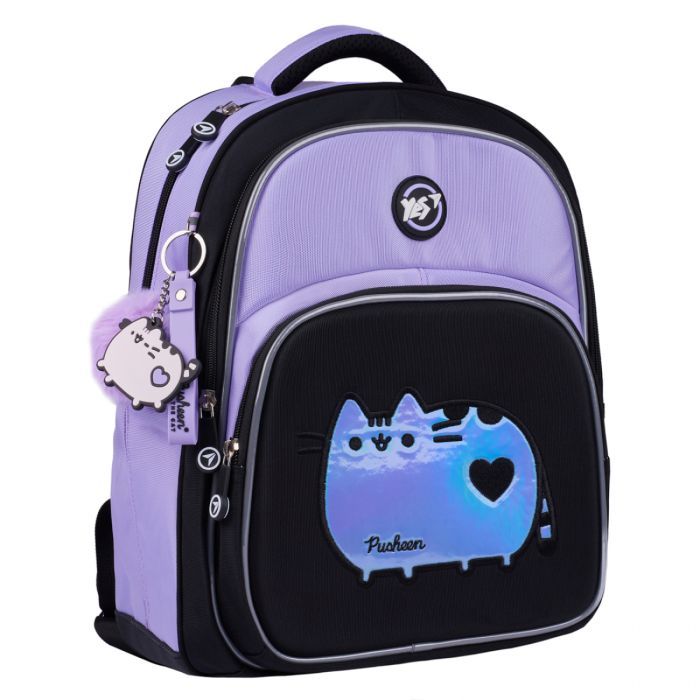 Рюкзак школьный Yes Pusheen Shiny S-91 напівкаркасний (559816)