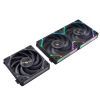 Кулер для корпуса 1stPlayer XF7 Black (XF7-BK-1IN1) изображение 11