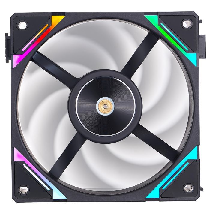 Кулер для корпуса 1stPlayer XF7 Black (XF7-BK-1IN1) изображение 2