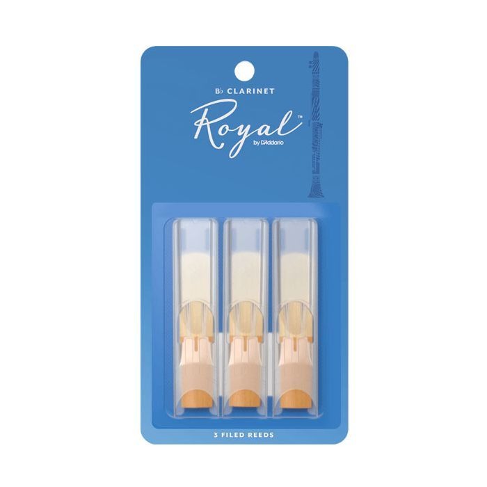 Тростина для кларнета D'Addario Royal - Bb Clarinet #2.5 - 3-Pack (RCB0325)