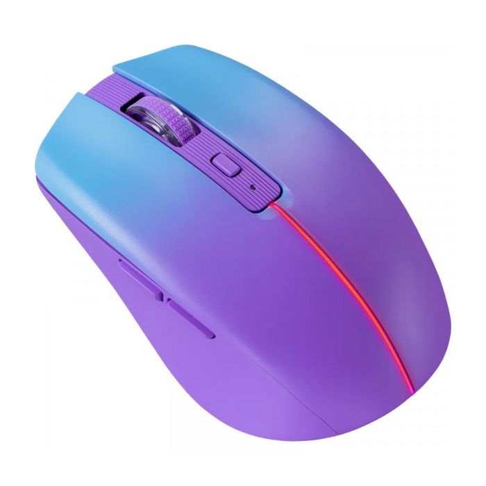 Мишка Defender Mystery MM301 LED Wireless/Bluetooth Violet (52301) зображення 4