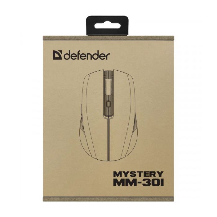 Мишка Defender Mystery MM301 LED Wireless/Bluetooth Violet (52301) зображення 6