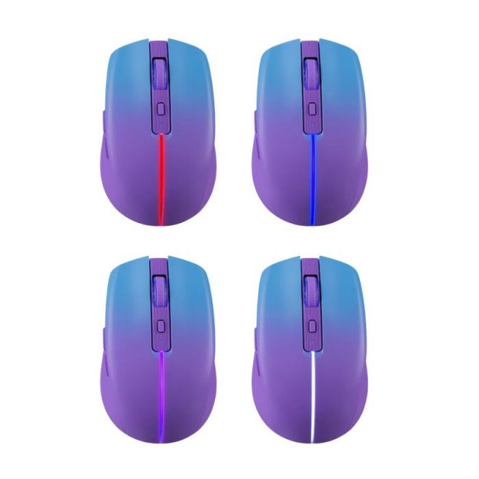 Мишка Defender Mystery MM301 LED Wireless/Bluetooth Violet (52301) зображення 8