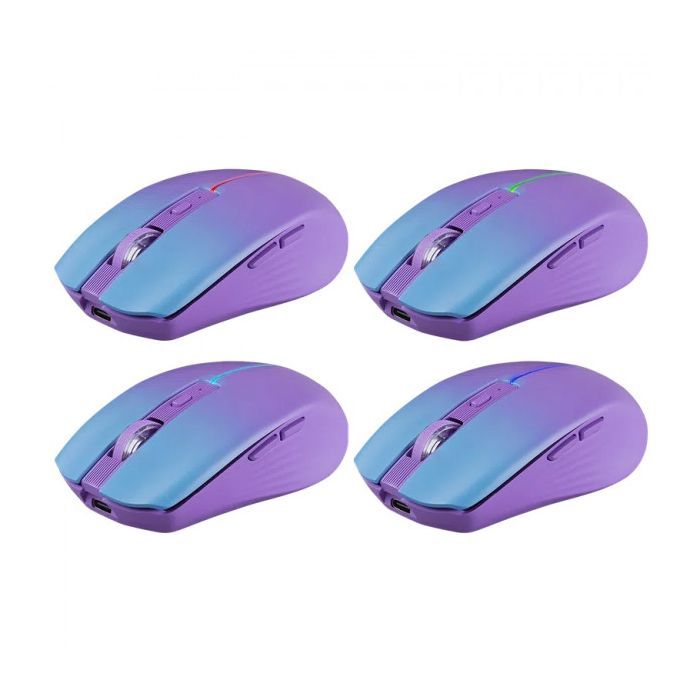 Мишка Defender Mystery MM301 LED Wireless/Bluetooth Violet (52301) зображення 9