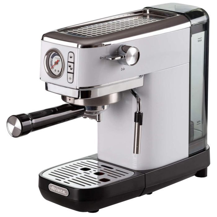 Рожковая кофеварка эспрессо Ariete 1381 Silver (00M138110AR0)