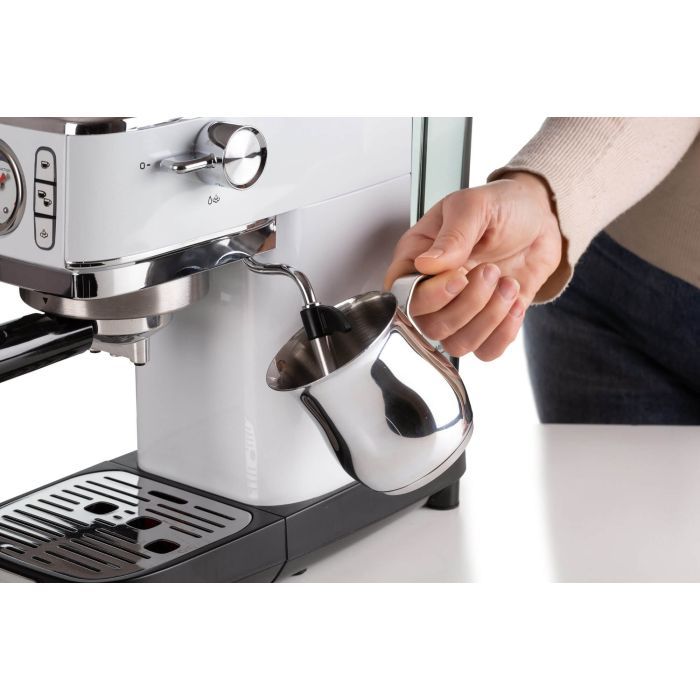 Рожковая кофеварка эспрессо Ariete 1381 Silver (00M138110AR0) изображение 4