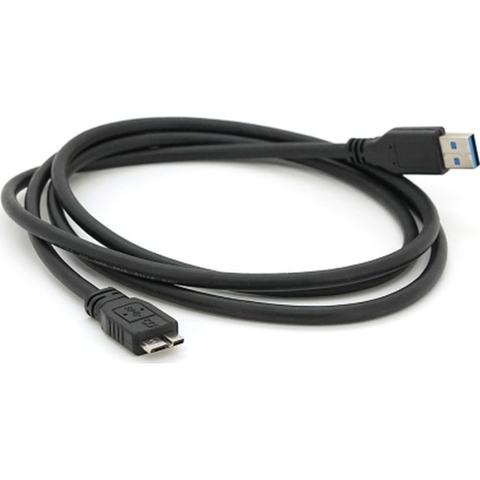 Дата кабель USB 3.0 AM to Micro B 0.8m black Voltronic (YT-3.0AM\Micro-B-0.8B)