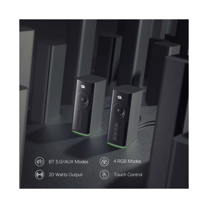 Акустична система Redragon Connie GS814 RGB Bluetooth Black (71987) зображення 6