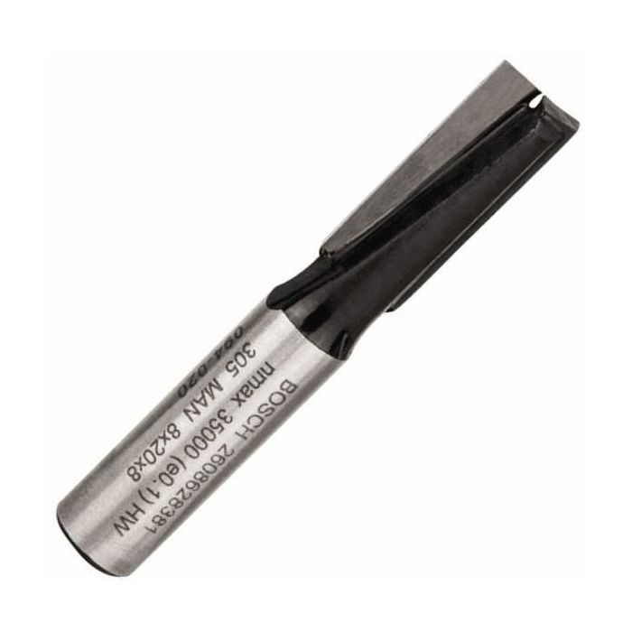 Фреза Bosch Professional пазовая с двумя лезвиями, Std, S8, D8, L20 (2.608.628.381)