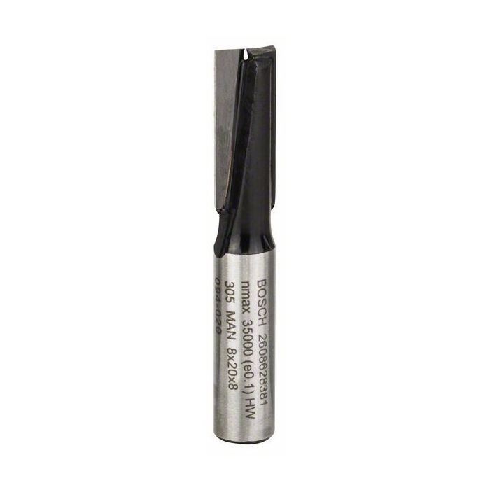 Фреза Bosch Professional пазовая с двумя лезвиями, Std, S8, D8, L20 (2.608.628.381) изображение 2