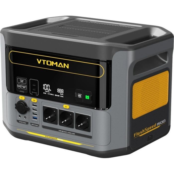 Зарядная станция Vtoman FlashSpeed 1500 PB-58 1500W 1548Wh (FlashSpeed 1500) изображение 3