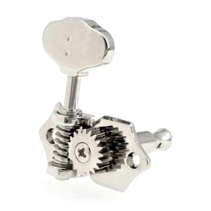 Кілки для гітари Graph Tech PRN-3422-N0 Acoustic 3+3 Butterbean Button Nickel (235526)